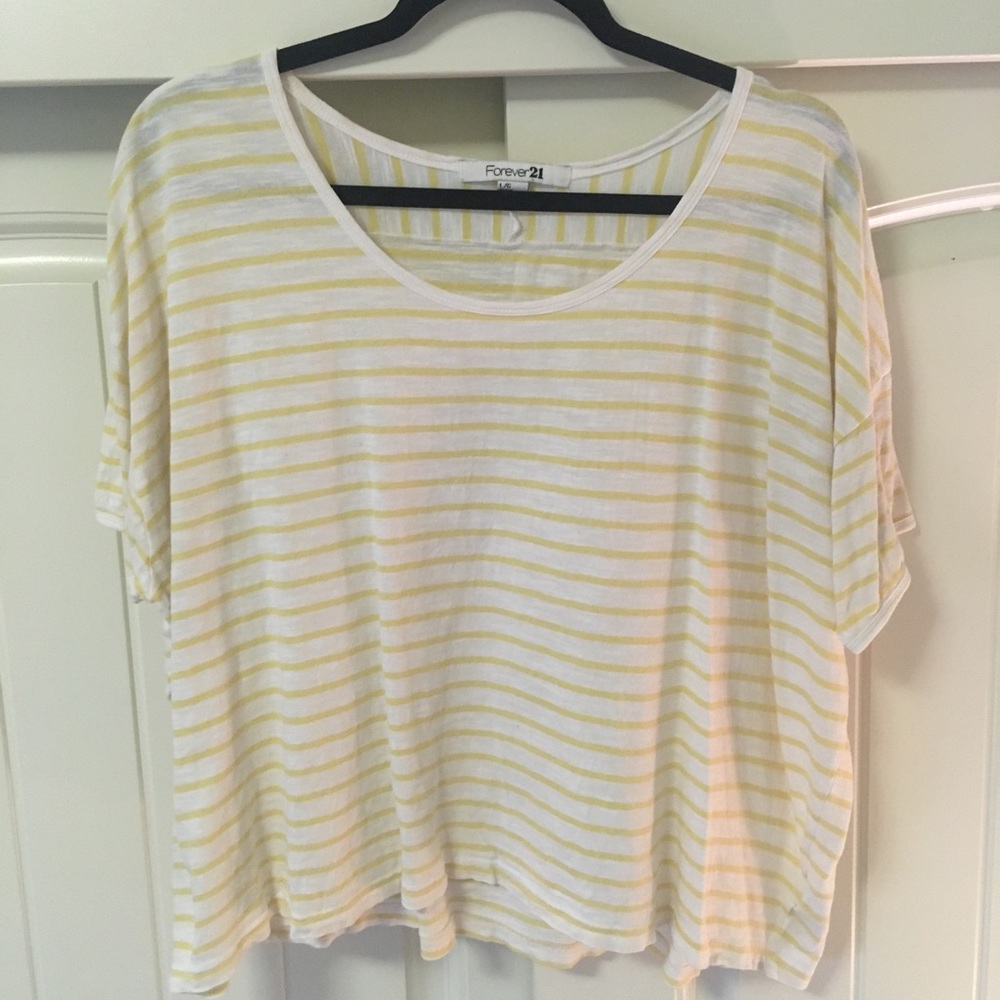 Forever 21, striped, flowy, shirt